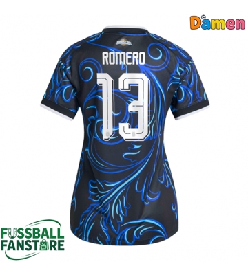 Argentinien Cristian Romero #13 Replik Auswärtstrikot Damen WM 2026 Kurzarm